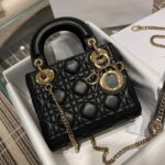 Dior Bag Lady Dr 17*15*7cm Black