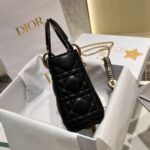 Dior Bag Lady Dr 17*15*7cm Black