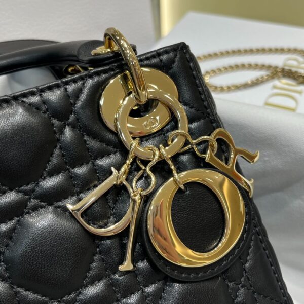 Dior Bag Lady Dr 17*15*7cm Black