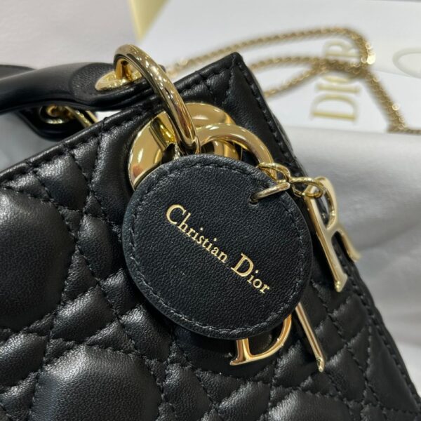 Dior Bag Lady Dr 17*15*7cm Black