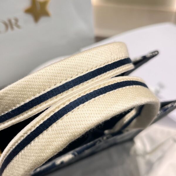 Dior Bag Book Tote 26cm Blue Tiger