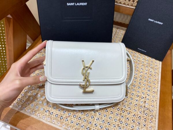 YSL Bag Solferino Box  634306 White