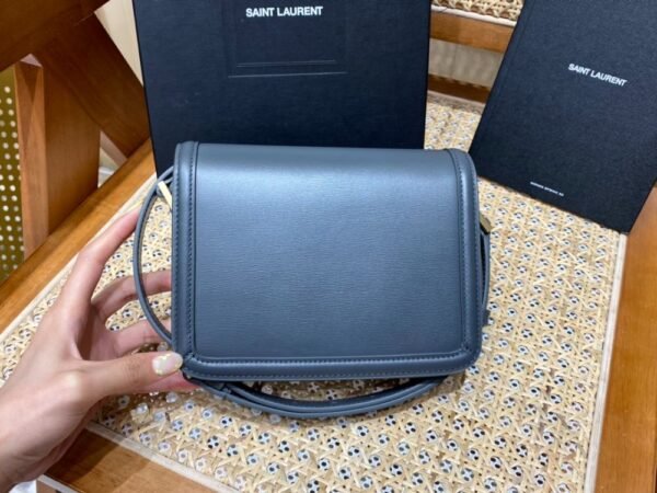 YSL Bag Solferino Box  634306 Grey