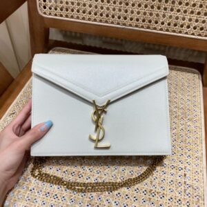 YSL Bag Cassandra  22x16.5x5.5cm  White