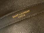 YSL Bag Cassandra 22x16.5x5.5cm  Black Leather