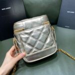 YSL Bag 80’s Vanity  649779 Silver