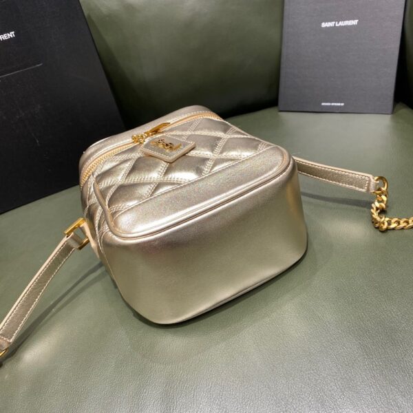 YSL Bag 80’s Vanity  649779 Silver