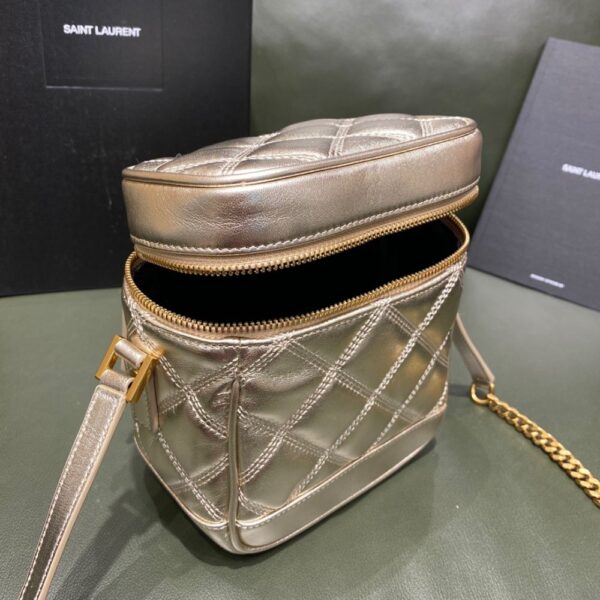 YSL Bag 80’s Vanity  649779 Silver