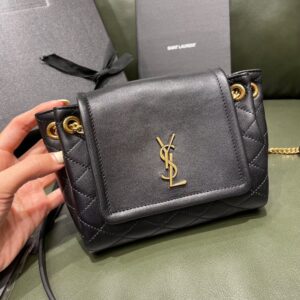 YSL Bag Mini Nolita 672738 18x13x6cm Black