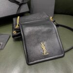 YSL Bag Mini Nolita 672738 18x13x6cm Black