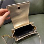 YSL Bag Mini Nolita 672738 18x13x6cm Silver
