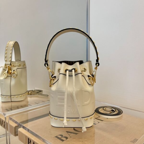 Fendi Bag Mon Tresor Bag 56825B85 White