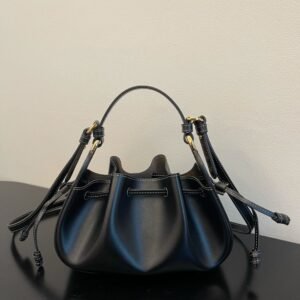 Fendi Bag POMODORINO 56850B80 21.5x14x17cm Black