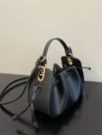 Fendi Bag POMODORINO 56850B80 21.5x14x17cm Black