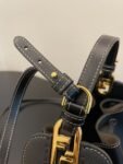 Fendi Bag POMODORINO 56850B80 21.5x14x17cm Black