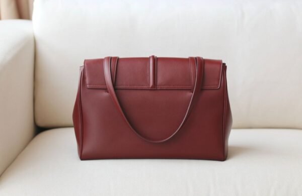 Celine Bag soft 16 Wine Red
