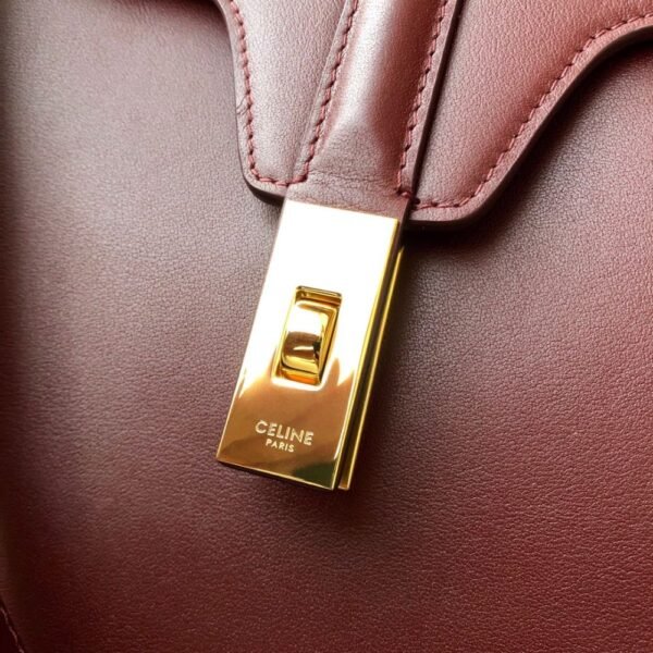 Celine Bag soft 16 Wine Red