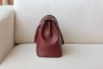 Celine Bag soft 16 Wine Red