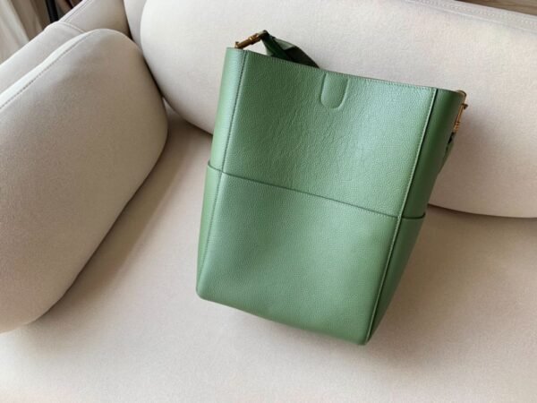 Celine Bag SANGLE BUCKET  Light Green