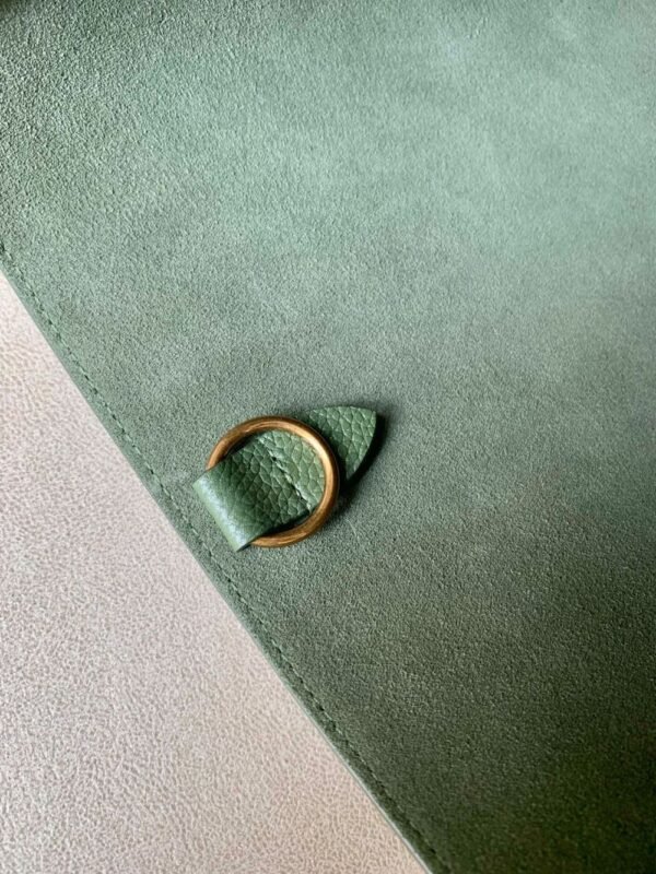 Celine Bag SANGLE BUCKET  Light Green