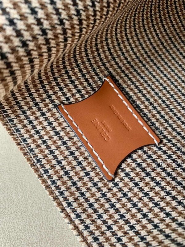 Celine Bag Bigbag bucket nano 21.5cm Houndstooth