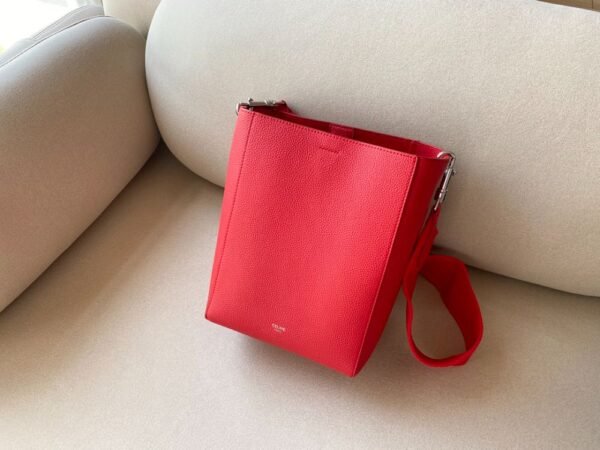 Celine Bag SANGLE BUCKET Red