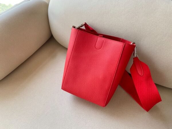 Celine Bag SANGLE BUCKET Red