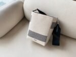 Celine Bag SANGLE BUCKET Beige Stripes