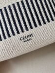 Celine Bag SANGLE BUCKET Beige Stripes