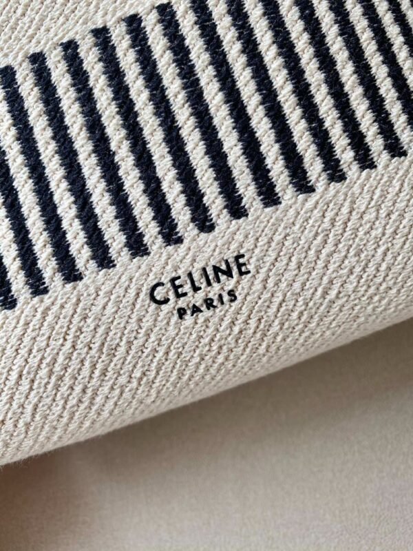 Celine Bag SANGLE BUCKET Beige Stripes