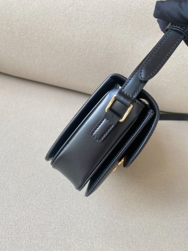 Celine Bag Triomphe Teen  666S 18.5cm Black