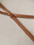 Celine Bag Triomphe Teen 666S 18.5cm White Old Brown