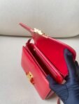 Celine Bag Triomphe Teen  666S 18.5cm Red