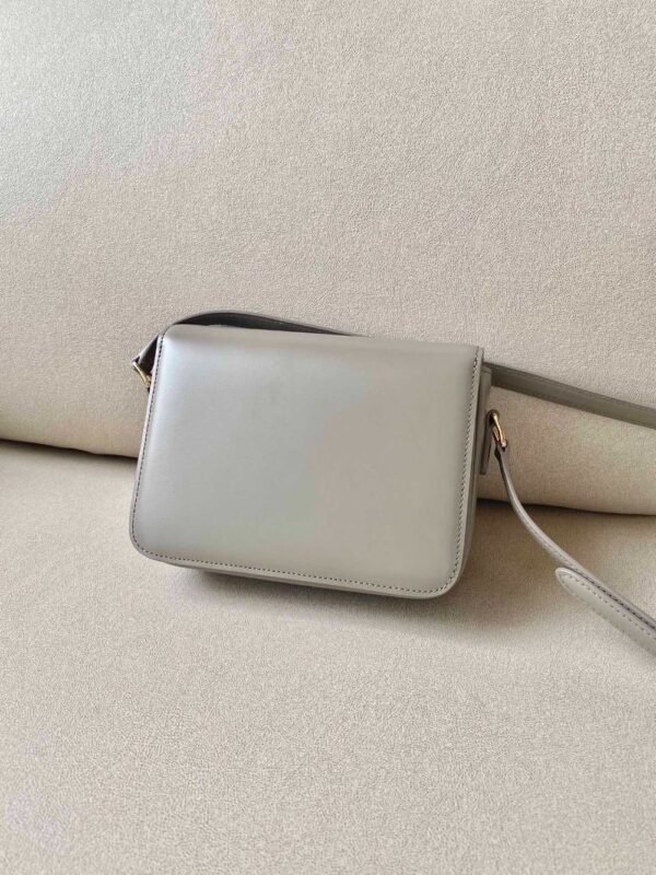 Celine Bag Triomphe Teen  666S 18.5cm Grey