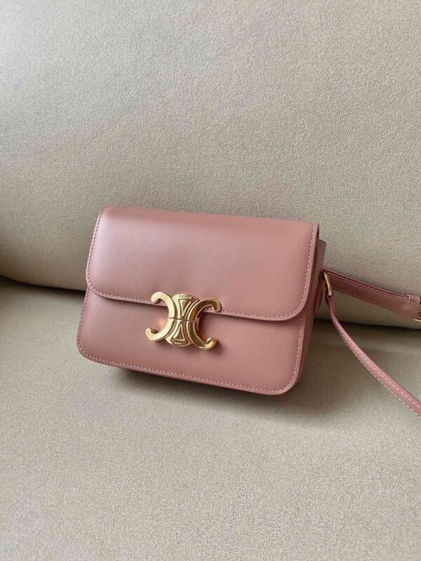Celine Bag Triomphe Teen  666S 18.5cm Pink