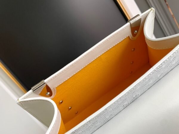 Goyard Bag Saigon PM 28x20x12cm White