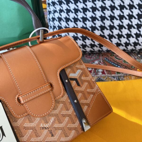 Goyard Bag Nano Brown11.5x7x14.5cm