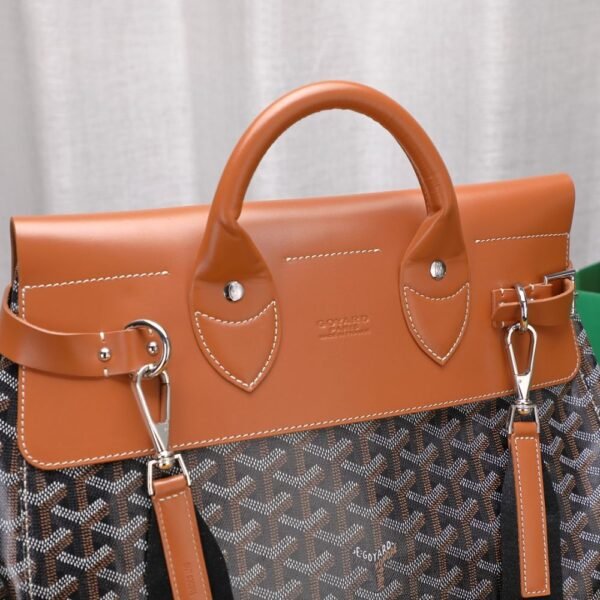 Goyard Bag Steamer PM Bag  Brown 48 cm x 22 cm x 36 cm