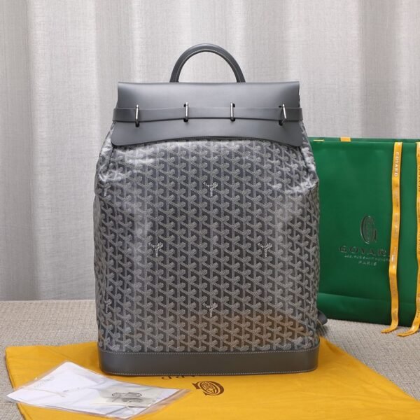Goyard Bag Steamer PM Bag Grey 48 cm x 22 cm x 36 cm