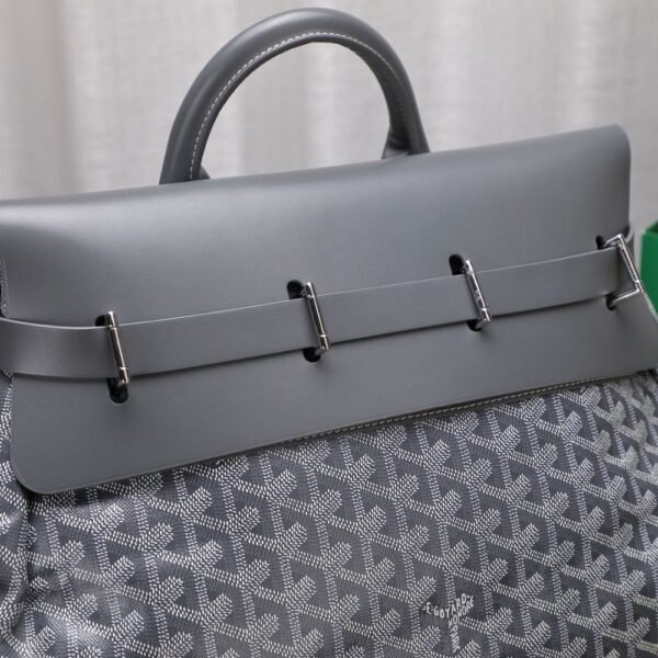 Goyard Bag Steamer PM Bag Grey 48 cm x 22 cm x 36 cm