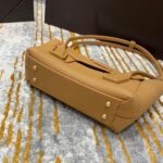 Bottega Veneta  Arco 33 Plain Weave 575943 Yellow Lychee Pattern