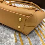Bottega Veneta  Arco 33 Plain Weave 575943 Yellow Lychee Pattern