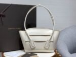 Bottega Veneta Arco 33 Plain Weave 580725 White
