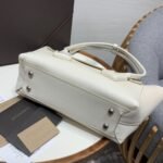 Bottega Veneta Arco 33 Plain Weave 580725 White