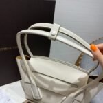 Bottega Veneta Arco 33 Plain Weave 580725 White
