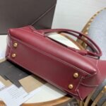 Bottega Veneta  Arco 33 Plain Weave 580725 Bordeaux