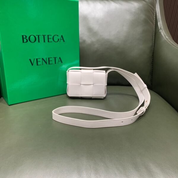 Bottega Veneta Mini Cassette 666688 White