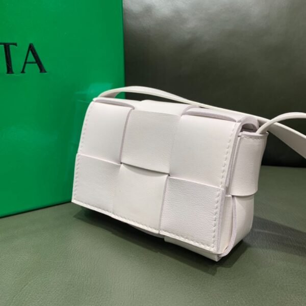 Bottega Veneta Mini Cassette 666688 White