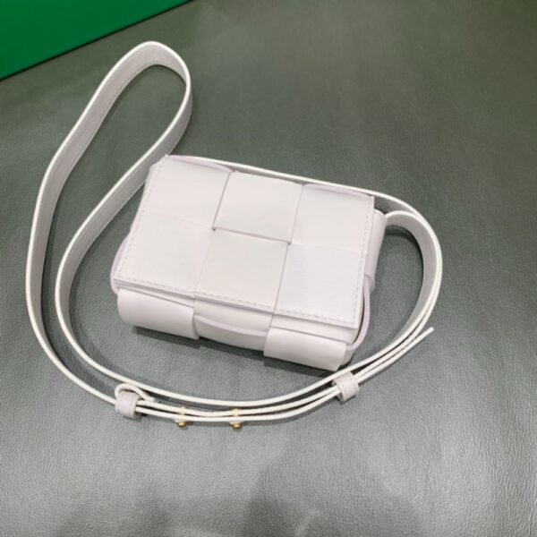 Bottega Veneta Mini Cassette 666688 White