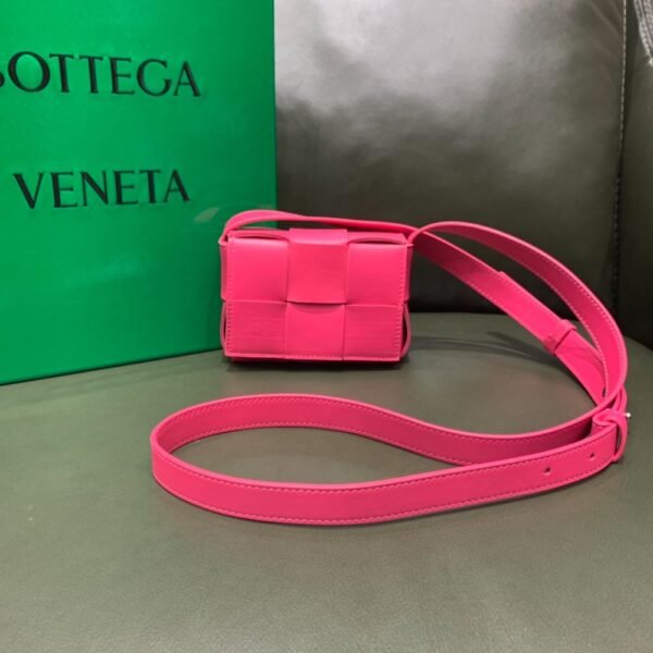 Bottega Veneta  Mini Cassette 666688 Pink